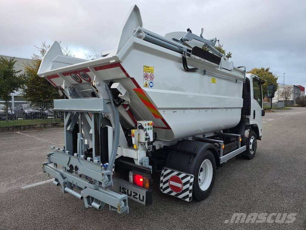 Isuzu P75 E6 Cc 5193 Cv190 Kw140 Passo 2900 E6 شاحنات المخلفات