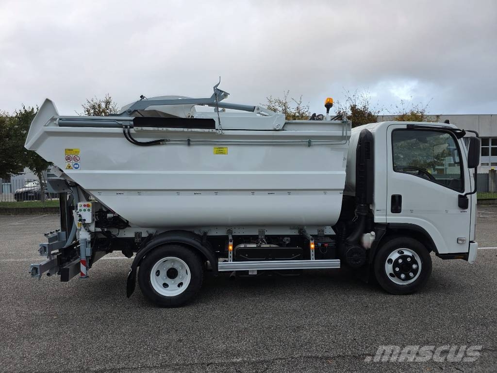 Isuzu P75 E6 Cc 5193 Cv190 Kw140 Passo 2900 E6 شاحنات المخلفات
