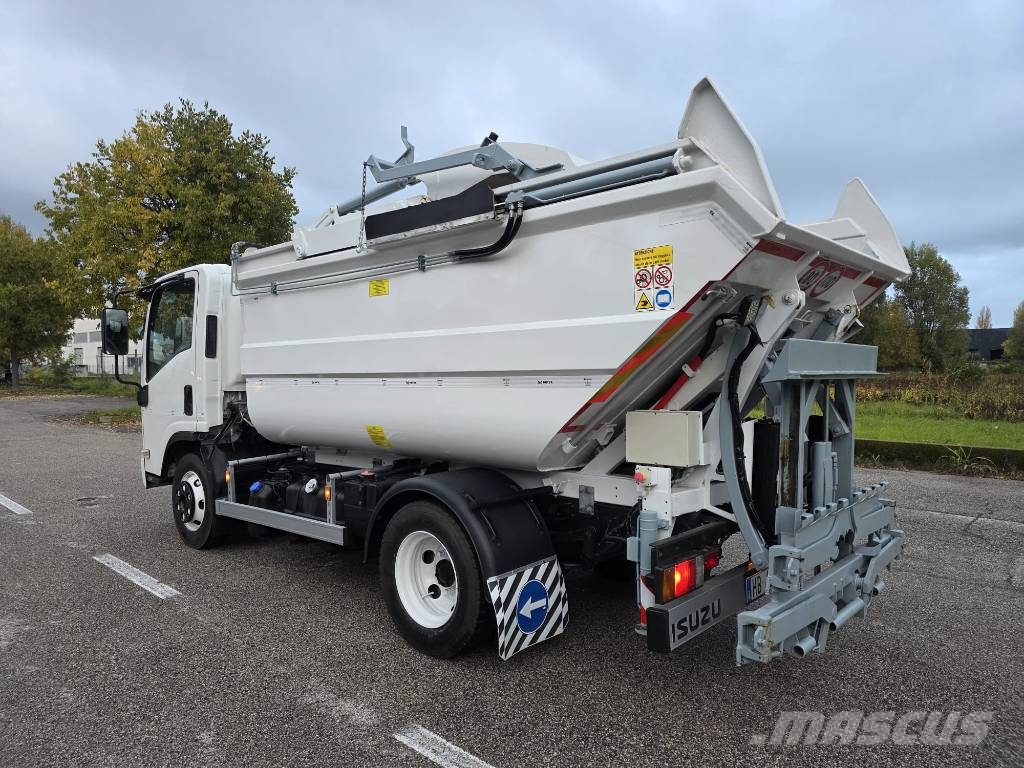 Isuzu P75 E6 Cc 5193 Cv190 Kw140 Passo 2900 E6 شاحنات المخلفات