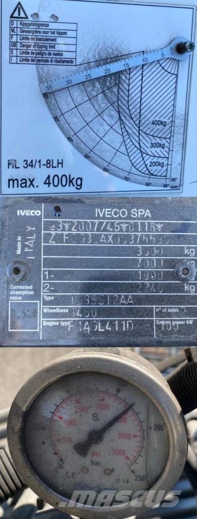Iveco DAILY 35S140 2.3D/140-BOCKER HL34/1-8LH endommagé Andre