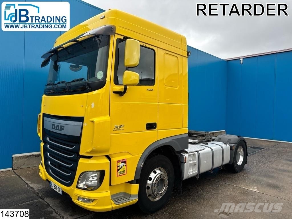 DAF XF 460 EURO 6, ACC, Retarder 트랙터 유닛