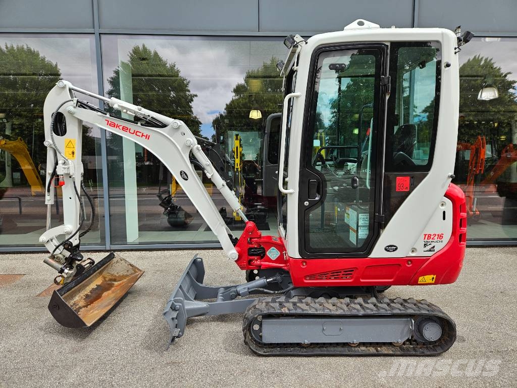 Takeuchi TB 216 Minikaivukoneet < 7t
