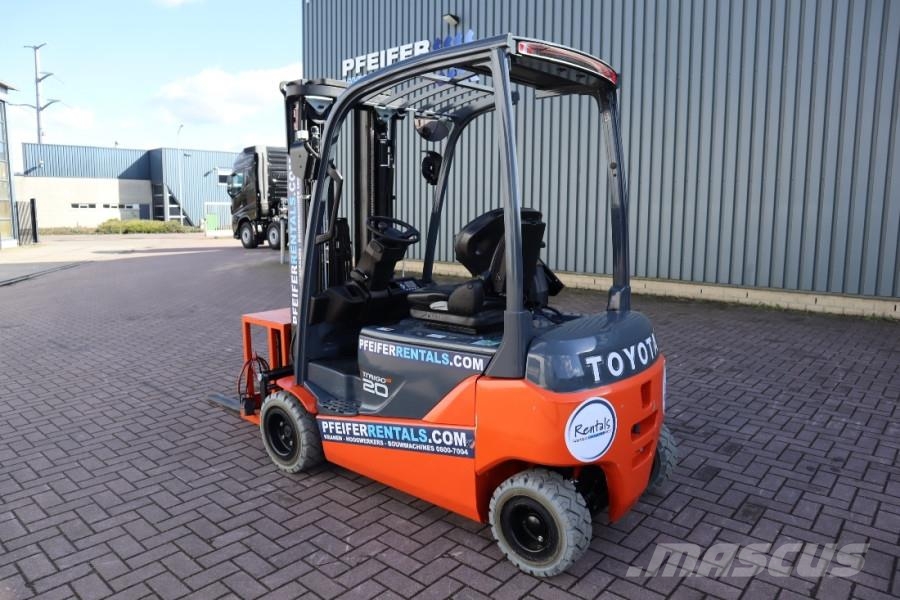 Toyota 8FBM20T Valid inspection, *Guarantee! Electric, 47 Diesel Trucker