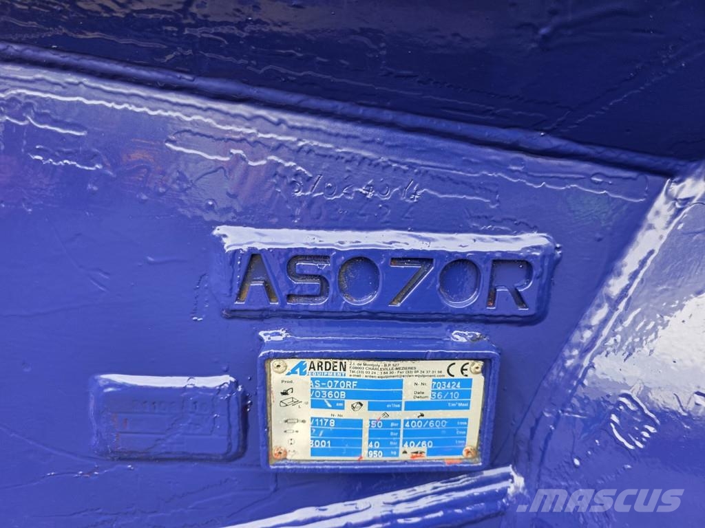 Arden Equipment AS070R scrap shear liebherr r946 liebherr r944 Grieznes