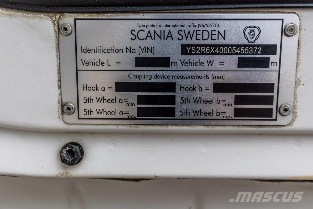 Scania R580-6x4-Intarder-BIG AXLES Trekkers
