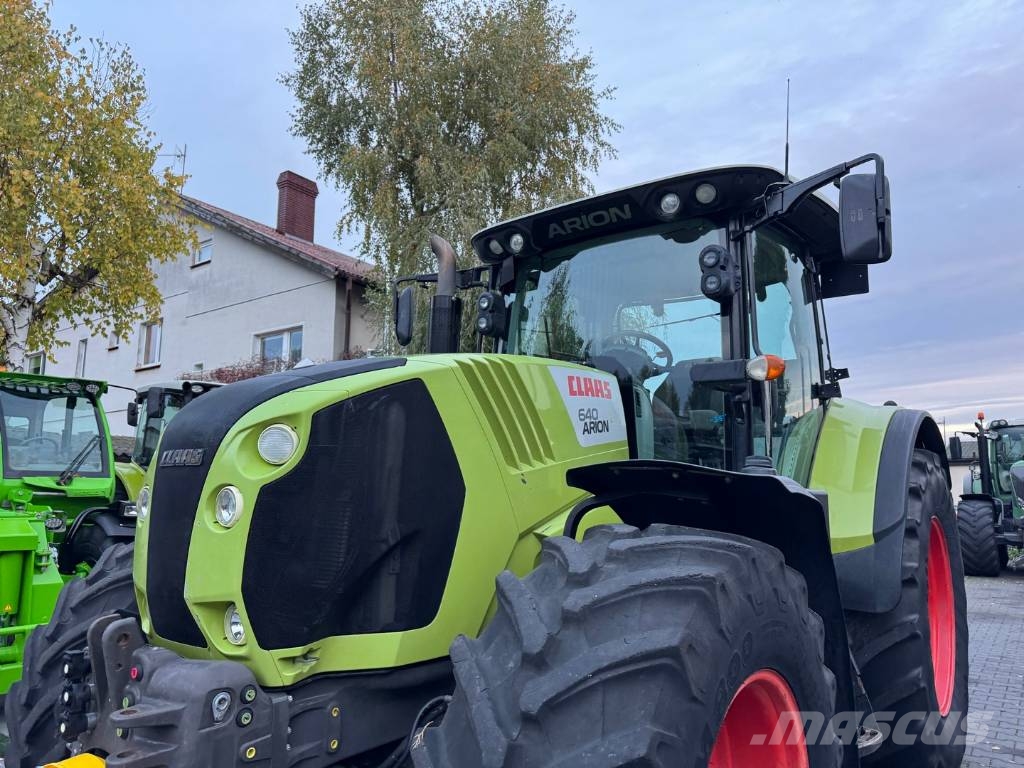 CLAAS ARION 640 CEBIS Hexashift Traktorit