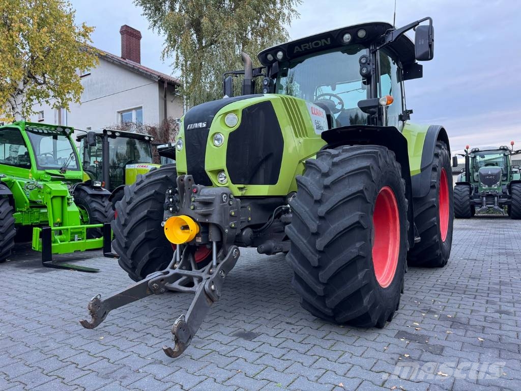 CLAAS ARION 640 CEBIS Hexashift Traktorit