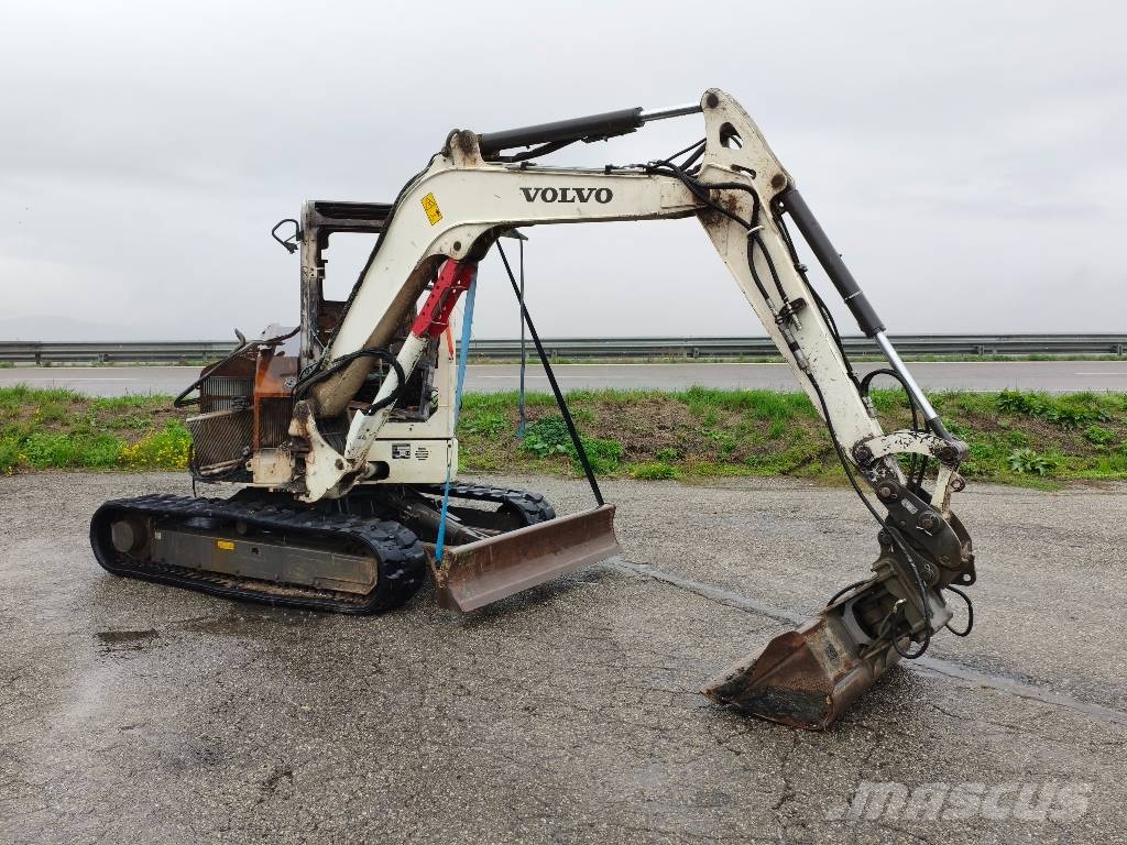 Volvo ECR58F / Certificat CE endommagée Mini bageri <7t