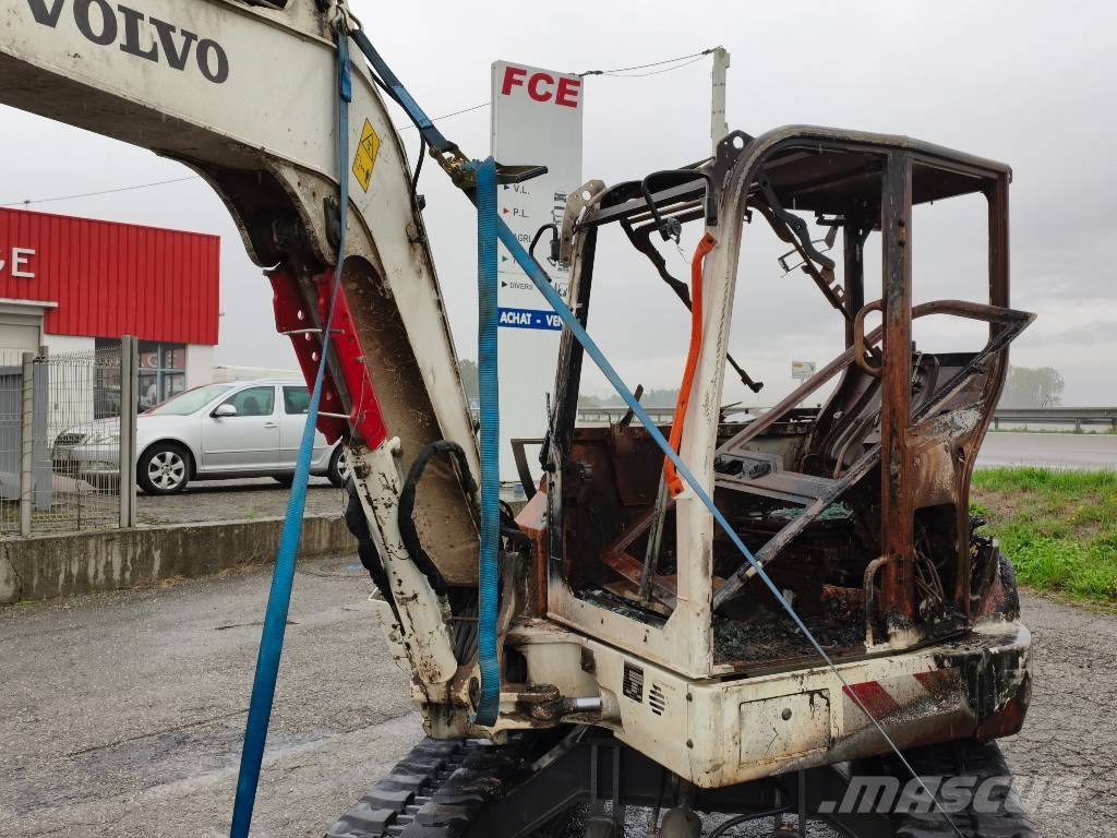Volvo ECR58F / Certificat CE endommagée Mini bageri <7t