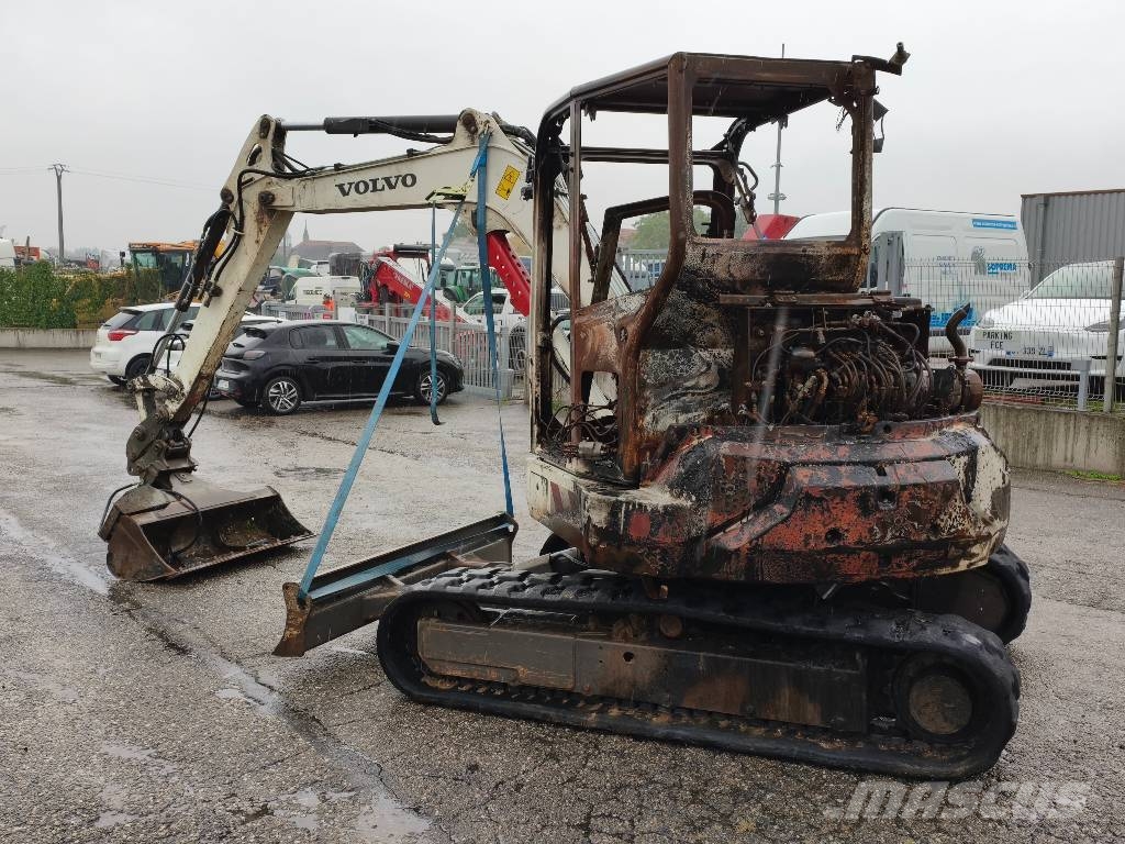 Volvo ECR58F / Certificat CE endommagée Mini bageri <7t