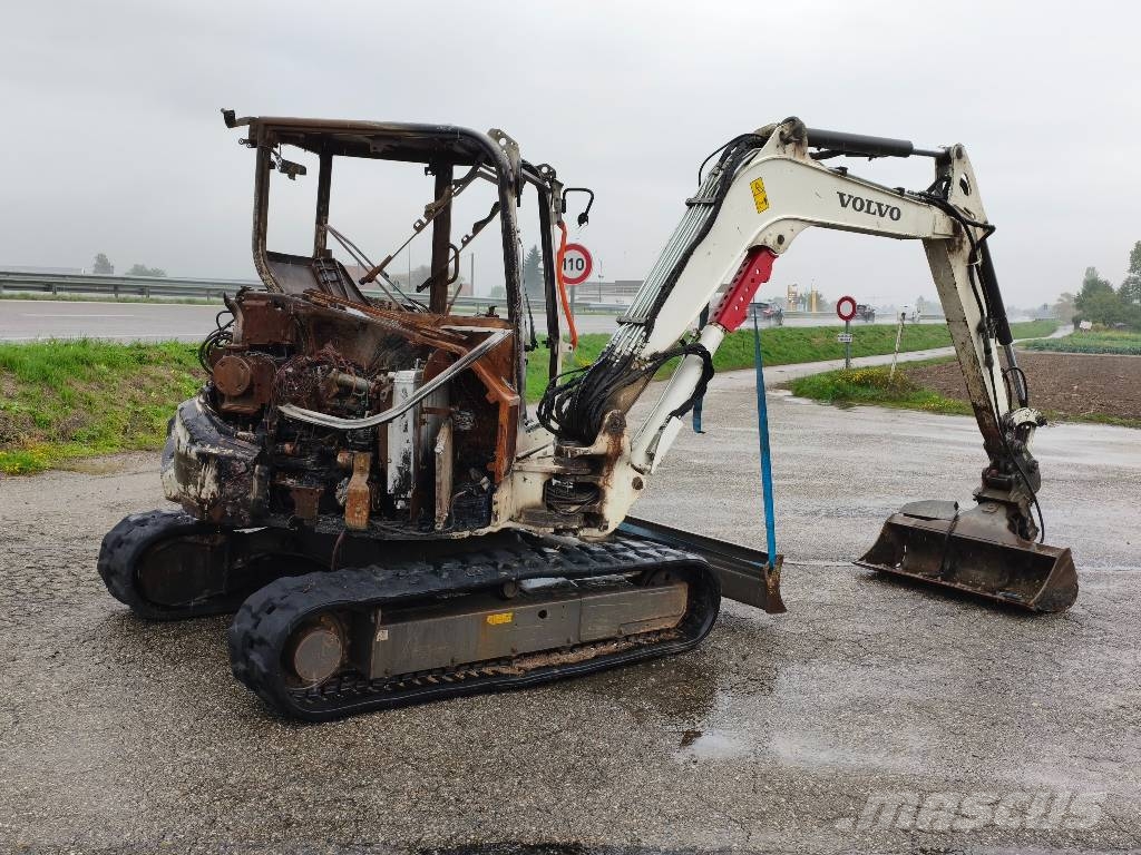 Volvo ECR58F / Certificat CE endommagée Mini bageri <7t