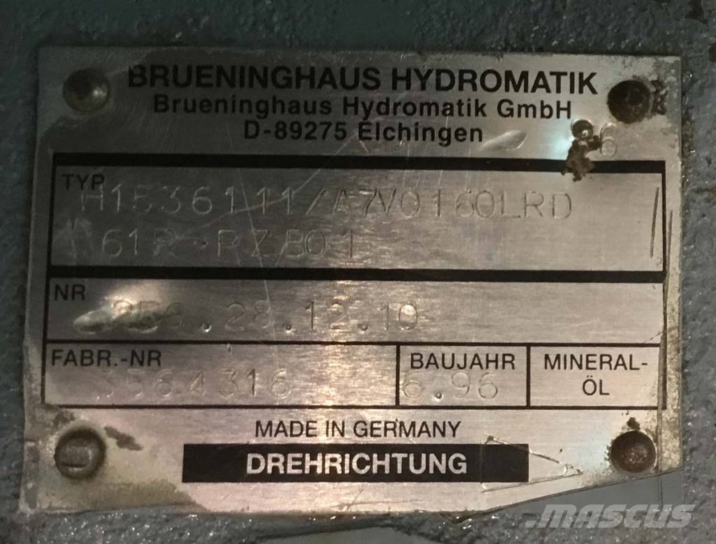 Hydromatik A7V160LRD هيدروليات