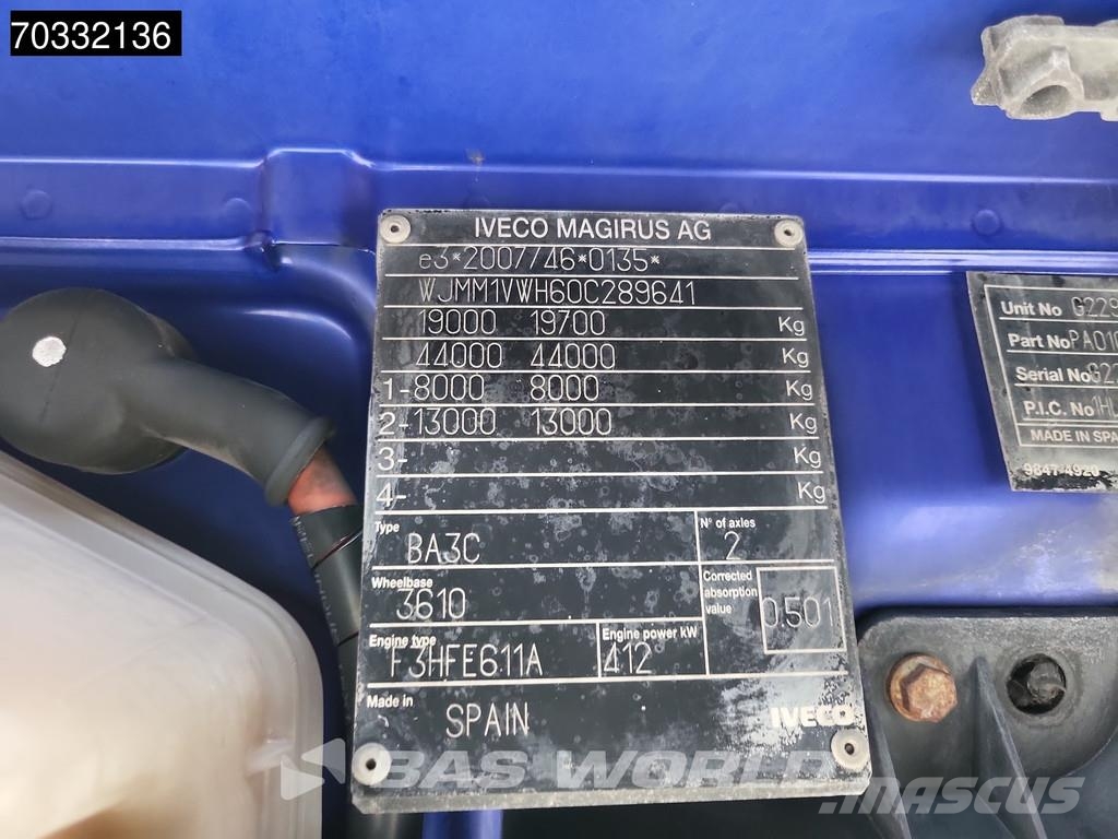 Iveco Stralis 560 Stralis 4X2 Le Mans Edition! Retarder وحدات الجر