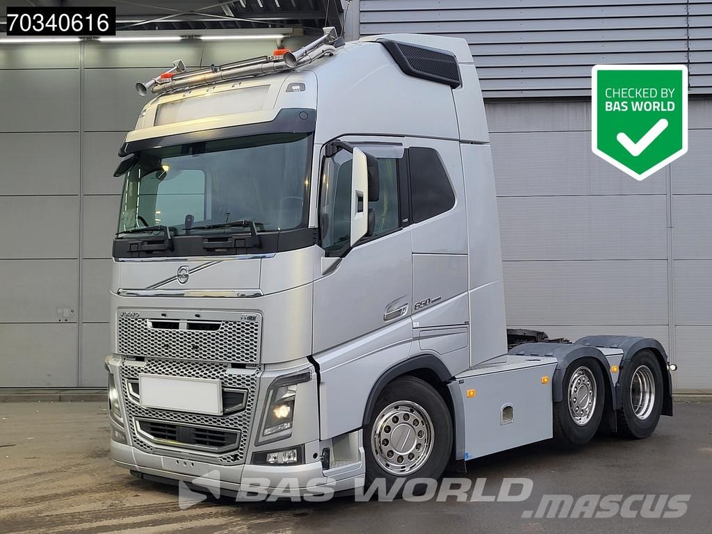 Volvo FH16 650 6X2 XL Full-Air I-ParkCool 2x Tanks Lift+ Vilcēji