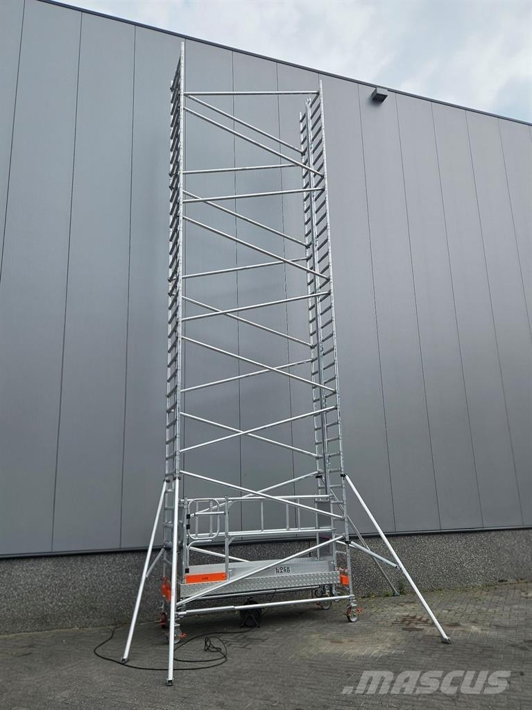  STELLINGLIFT Alulift M-12M - Gerüstaufzug/Scaffold Personenliften en invalideliften