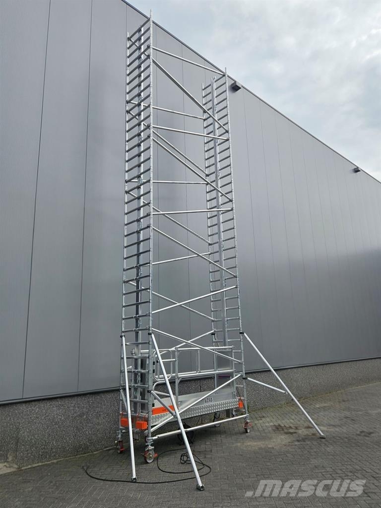  STELLINGLIFT Alulift M-12M - Gerüstaufzug/Scaffold Personenliften en invalideliften