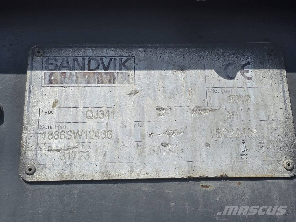 Sandvik QJ 341 Mobilne drobilice
