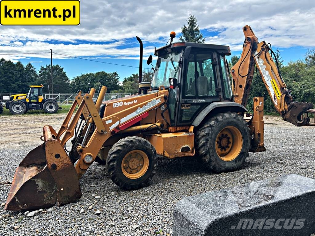 CASE 590 SUPER M KOPARKO-ŁADOWARKA 2003R | JCB 4CX, 4CX لوادر ذات جرافات عكسية