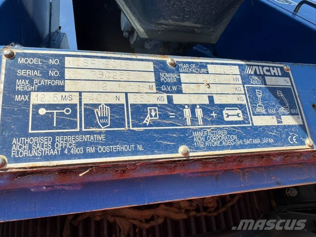 Aichi SR 12 C SM Generator Телескопични повдигачи