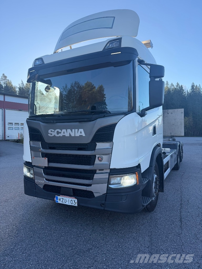 Scania G500 B6x2*4NB Kontti-/tasonostoautot
