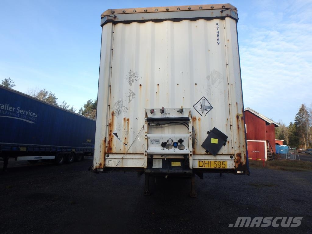 Krone Trailer Curtainsider Lifting + Sliding Roof Mega Perdeli yari çekiciler