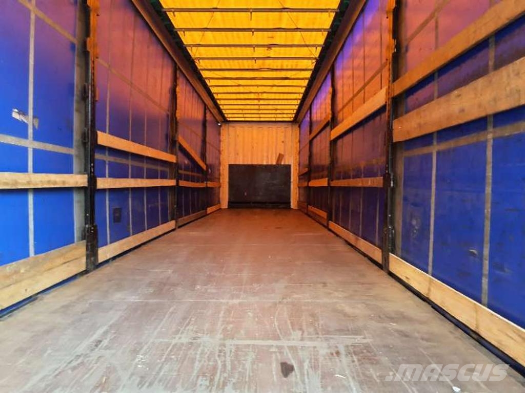 Krone Trailer Curtainsider Lifting + Sliding Roof Mega Perdeli yari çekiciler
