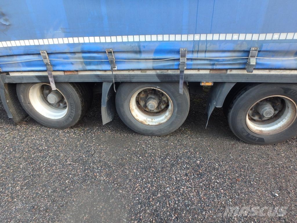 Krone Trailer Curtainsider Lifting + Sliding Roof Mega Perdeli yari çekiciler