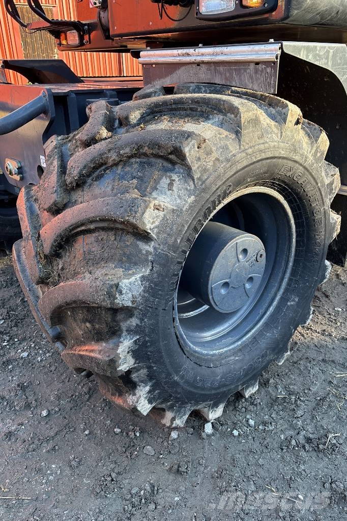 Atlas 160W, Endast 1210h, Mörevagn och 6 Redskap Mobilbagger
