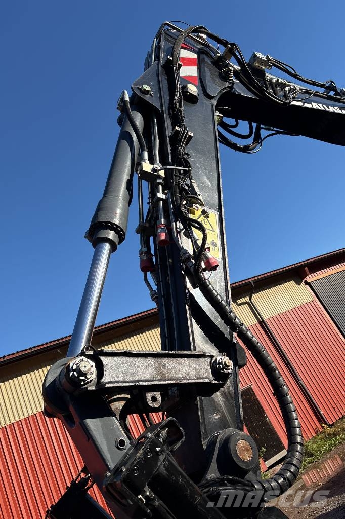 Atlas 160W, Endast 1210h, Mörevagn och 6 Redskap Mobilbagger