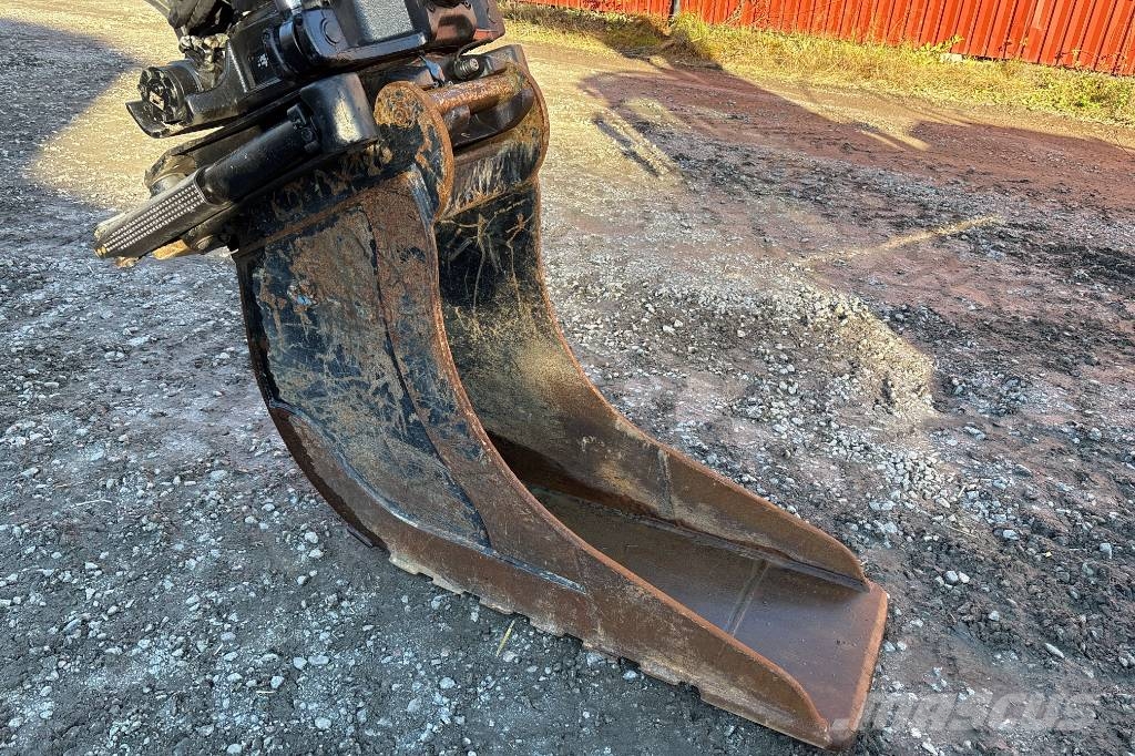 Atlas 160W, Endast 1210h, Mörevagn och 6 Redskap Mobilbagger