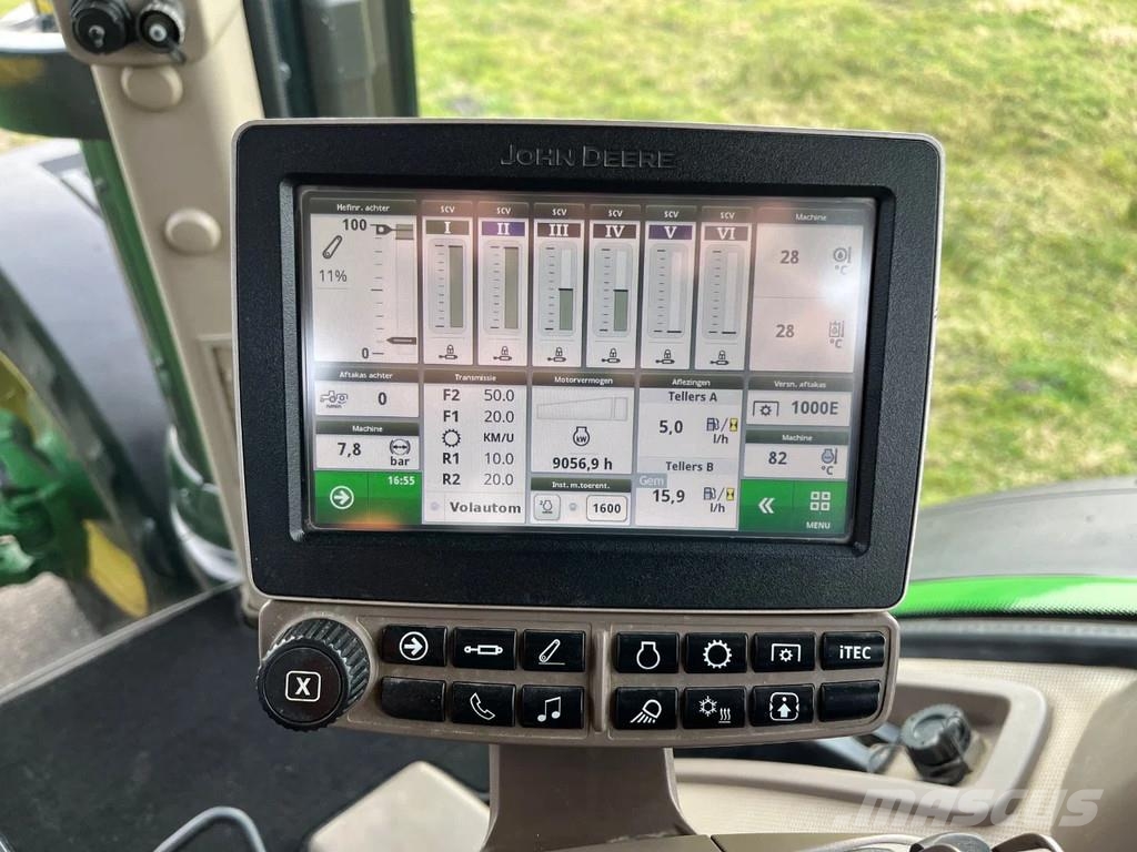 John Deere 8370R - AP 50km/u Nieuwe Nokian soil KING Banden Tractors