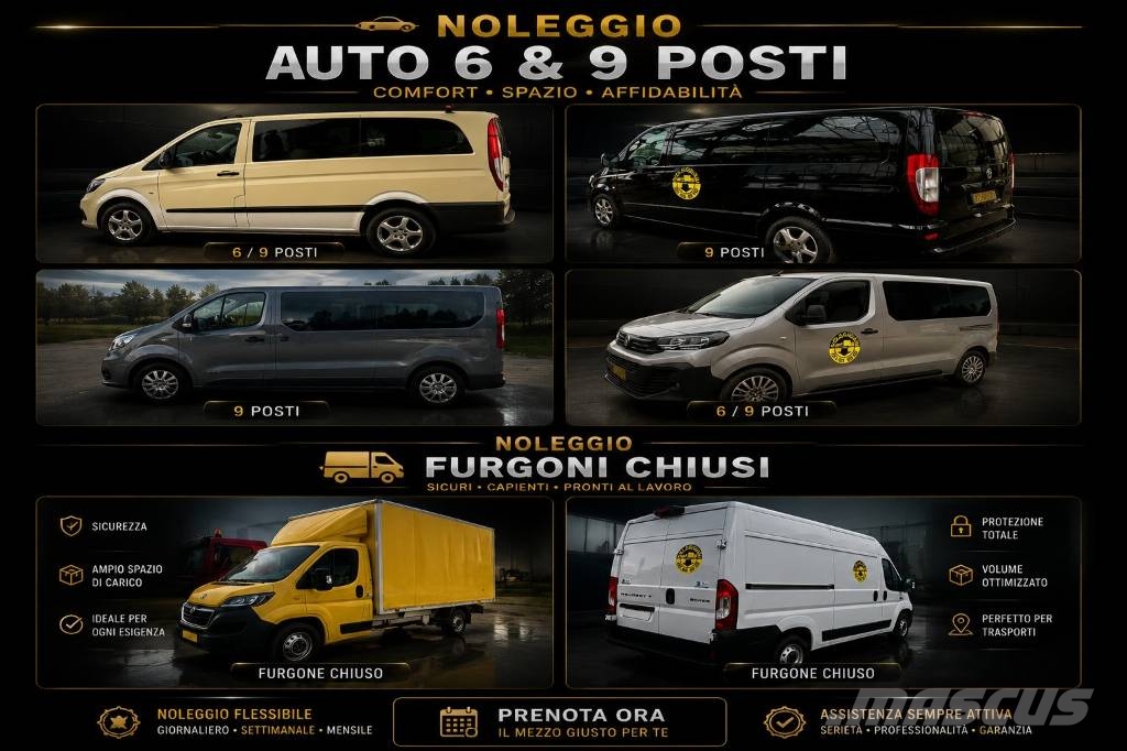  NOLEGGIO PEUGEOT-MERCEDES-FIAT-RENAULT A NOLEGGIO  Otros componentes