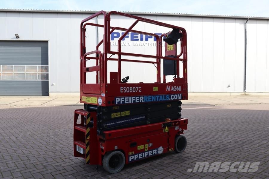 Magni ES0807E 7.8m Working Height, 230kg Capacity, Non M Saxliftar