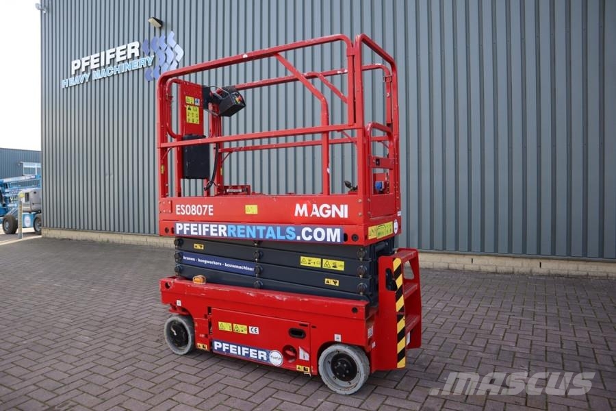 Magni ES0807E Available Directly From Stock, Electric, 7 Nůžková zvedací plošina