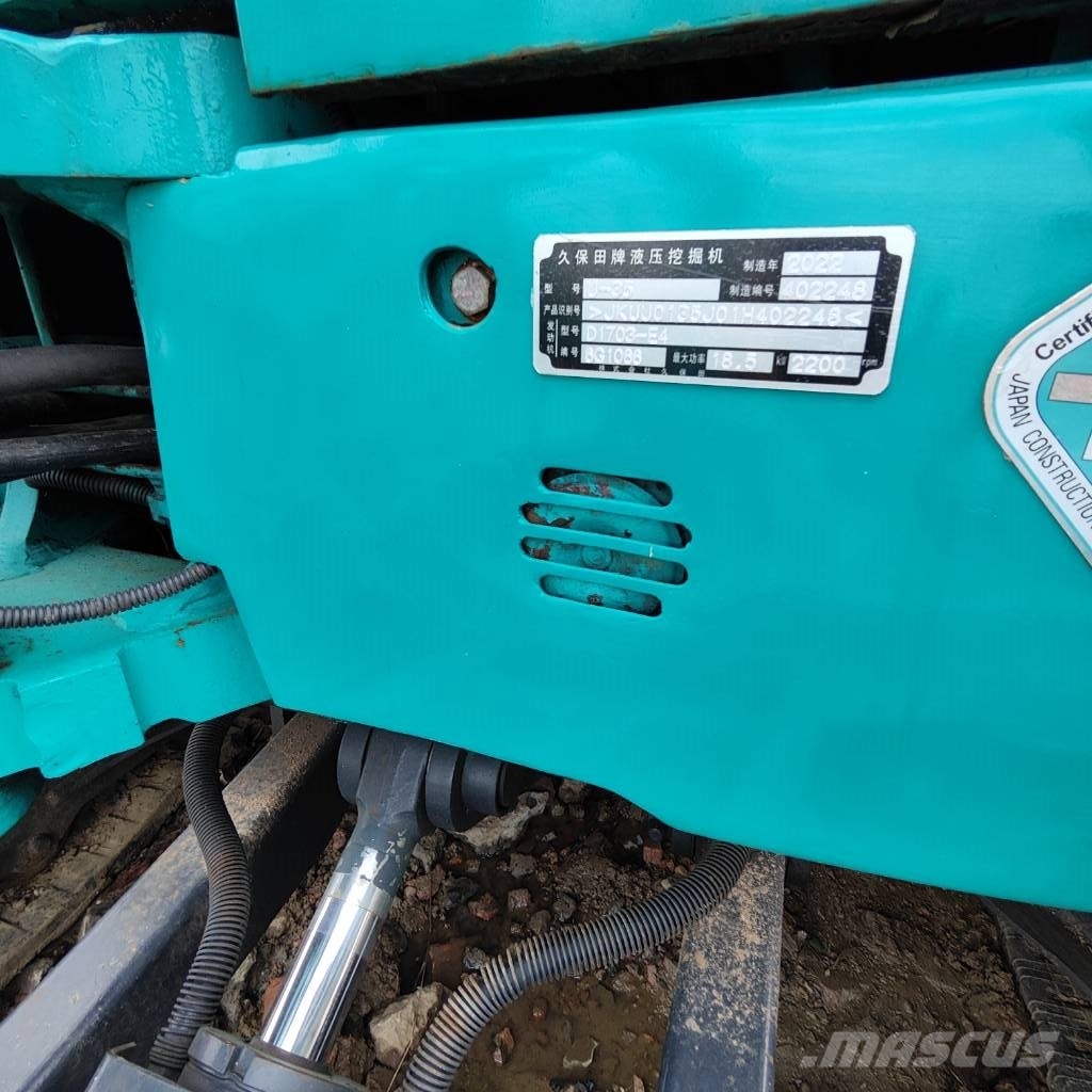 Kubota U 35 Beltegraver