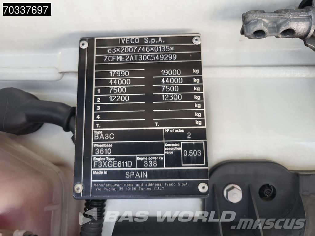 Iveco S-Way 460 4X2 Mega 2x Tanks Standklima Navi ACC Vlačilci