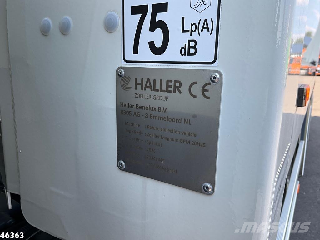 DAF FAG XD 300 Euro 6 Geesink 20m³ 폐기물 수거 트럭