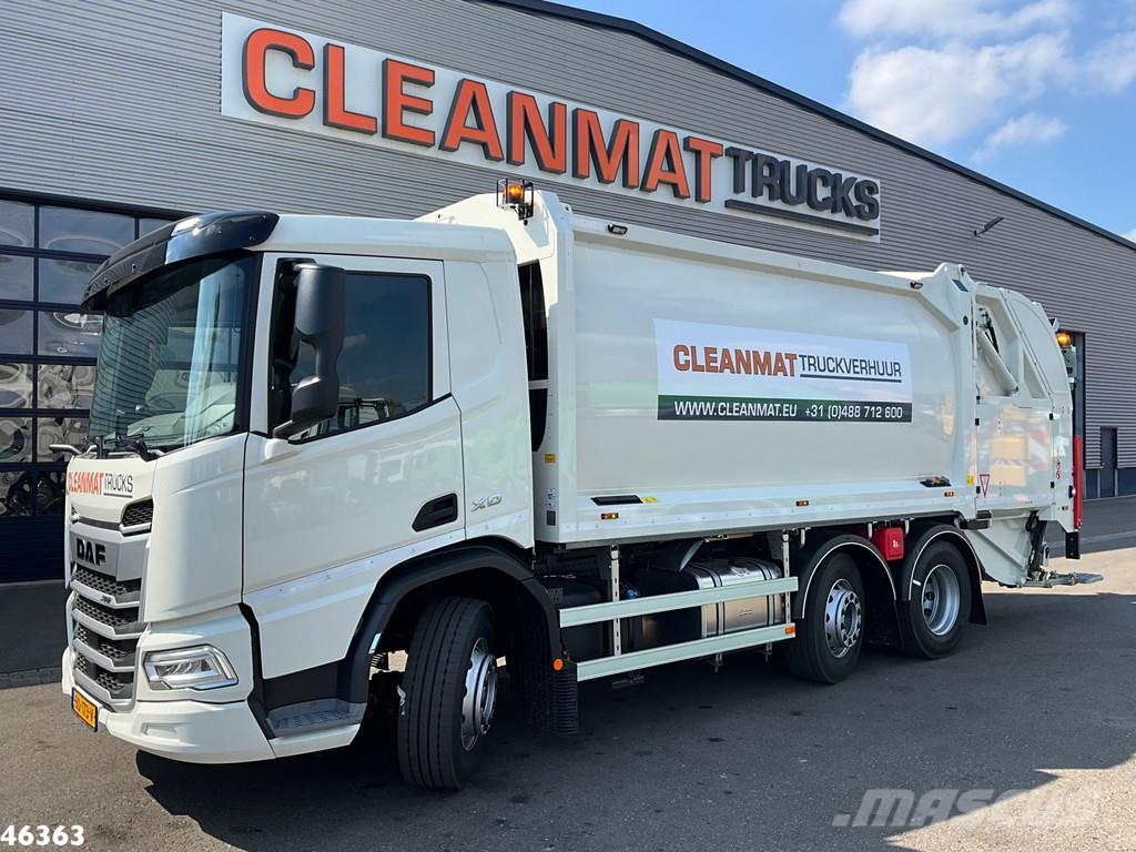 DAF FAG XD 300 Euro 6 Geesink 20m³ 폐기물 수거 트럭
