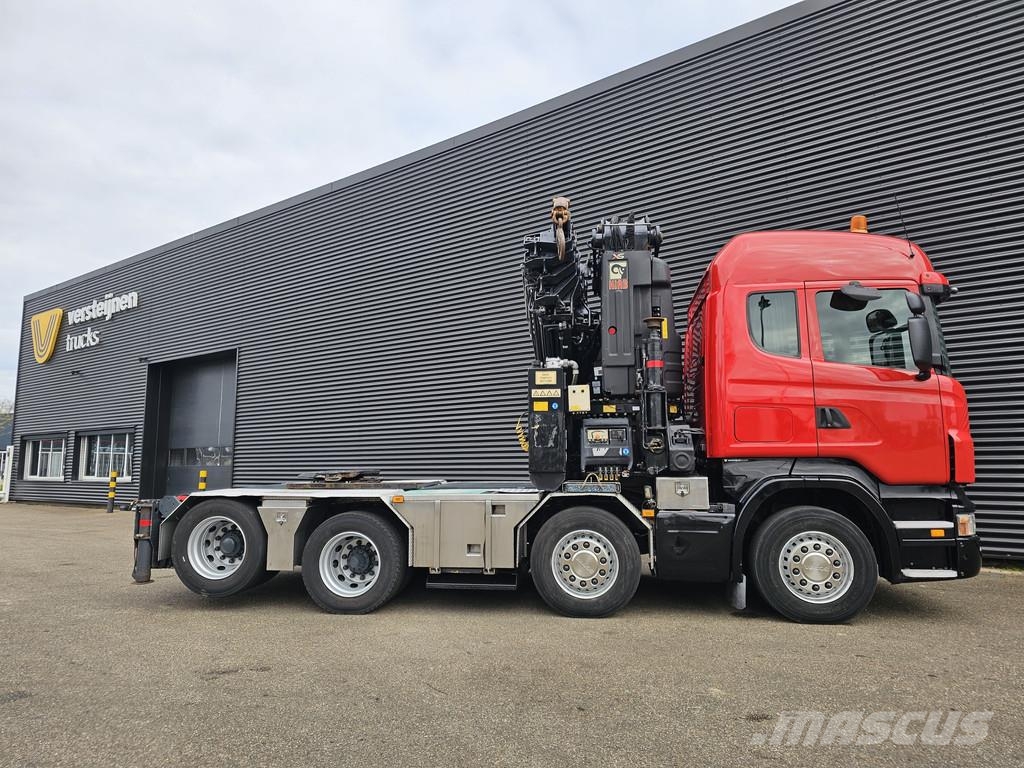 Scania R480 8x2 / HIAB 105 tm CRANE / KRAN Sattelzugmaschinen