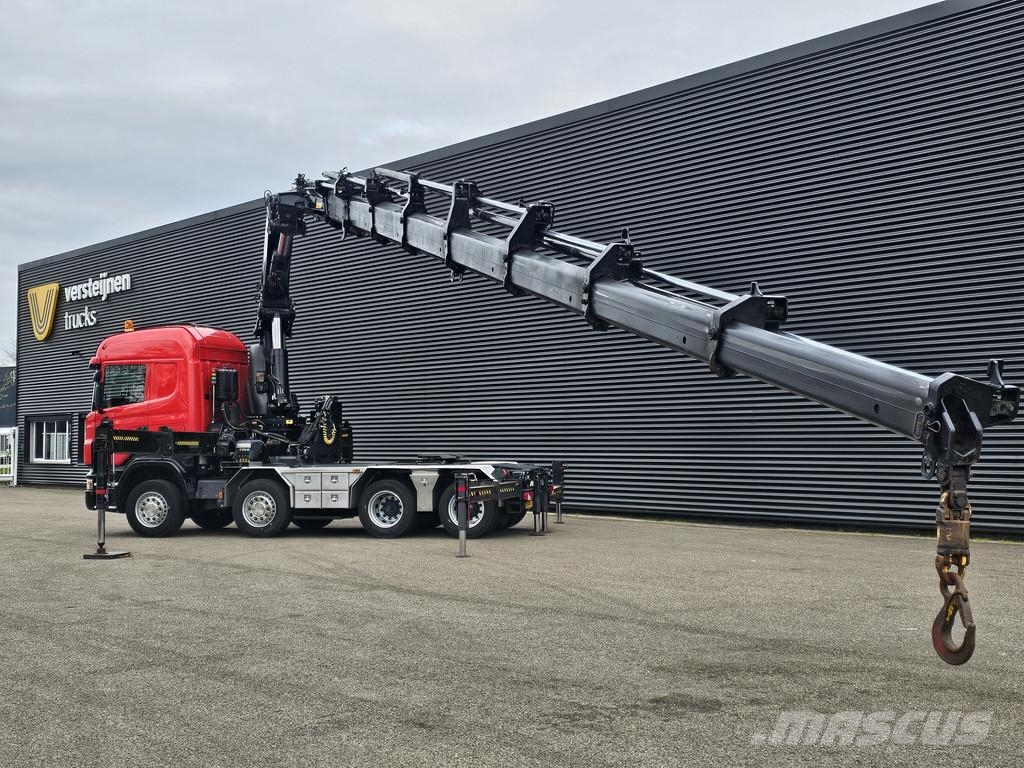 Scania R480 8x2 / HIAB 105 tm CRANE / KRAN Sattelzugmaschinen