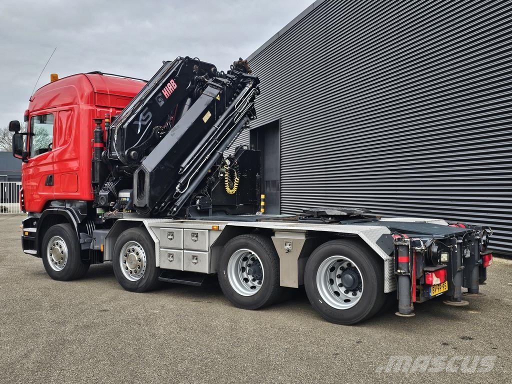Scania R480 8x2 / HIAB 105 tm CRANE / KRAN Sattelzugmaschinen