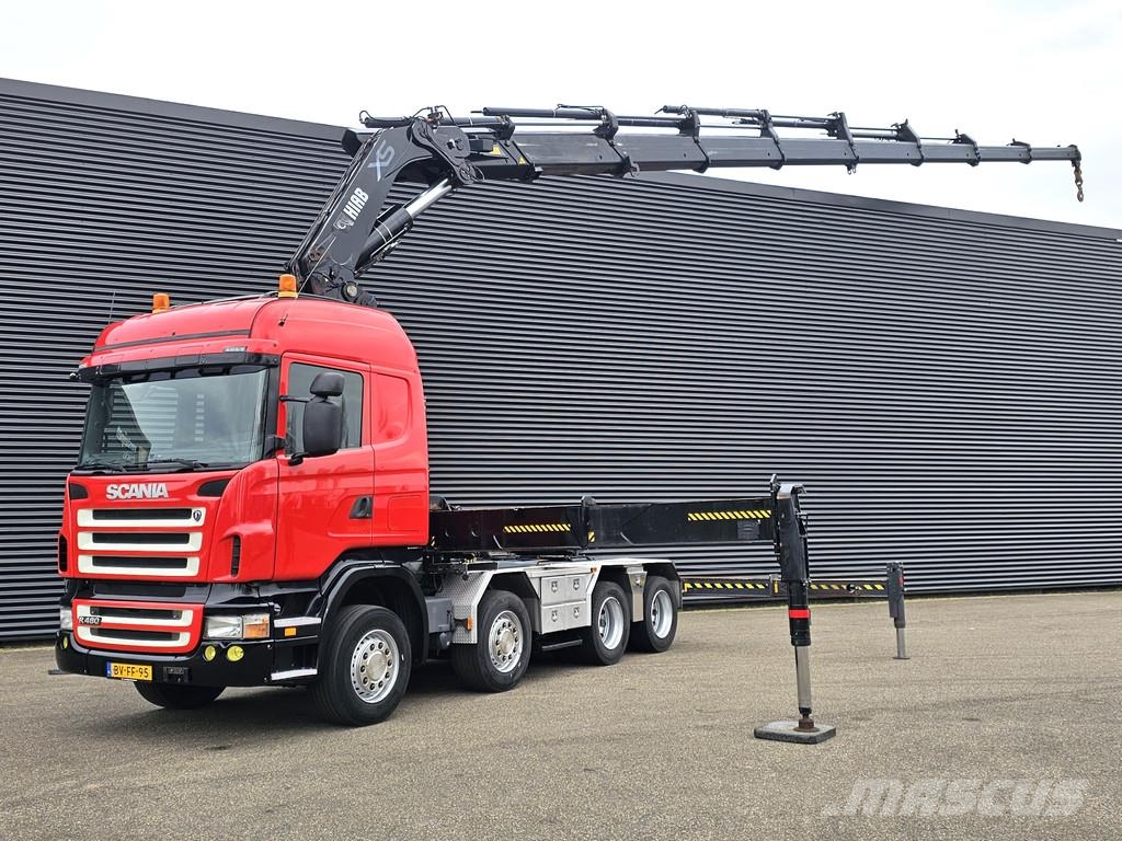 Scania R480 8x2 / HIAB 105 tm CRANE / KRAN Sattelzugmaschinen