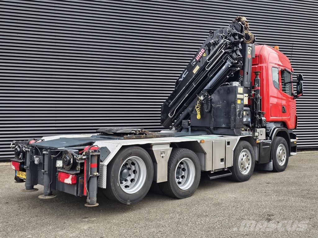 Scania R480 8x2 / HIAB 105 tm CRANE / KRAN Sattelzugmaschinen