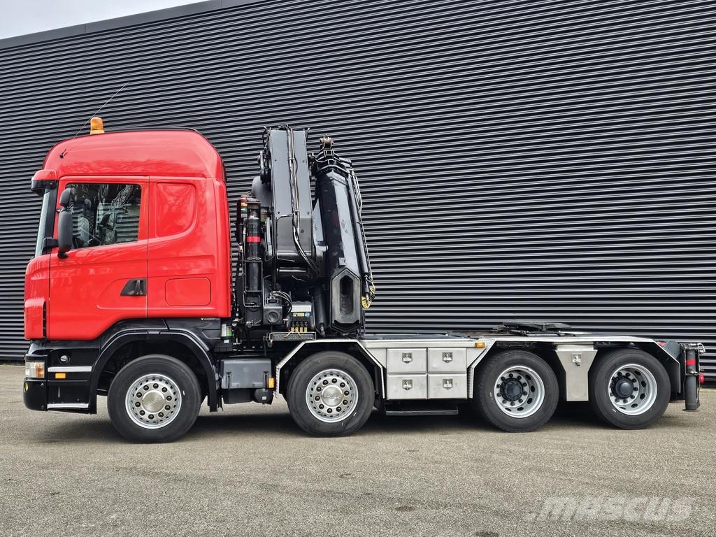 Scania R480 8x2 / HIAB 105 tm CRANE / KRAN Sattelzugmaschinen