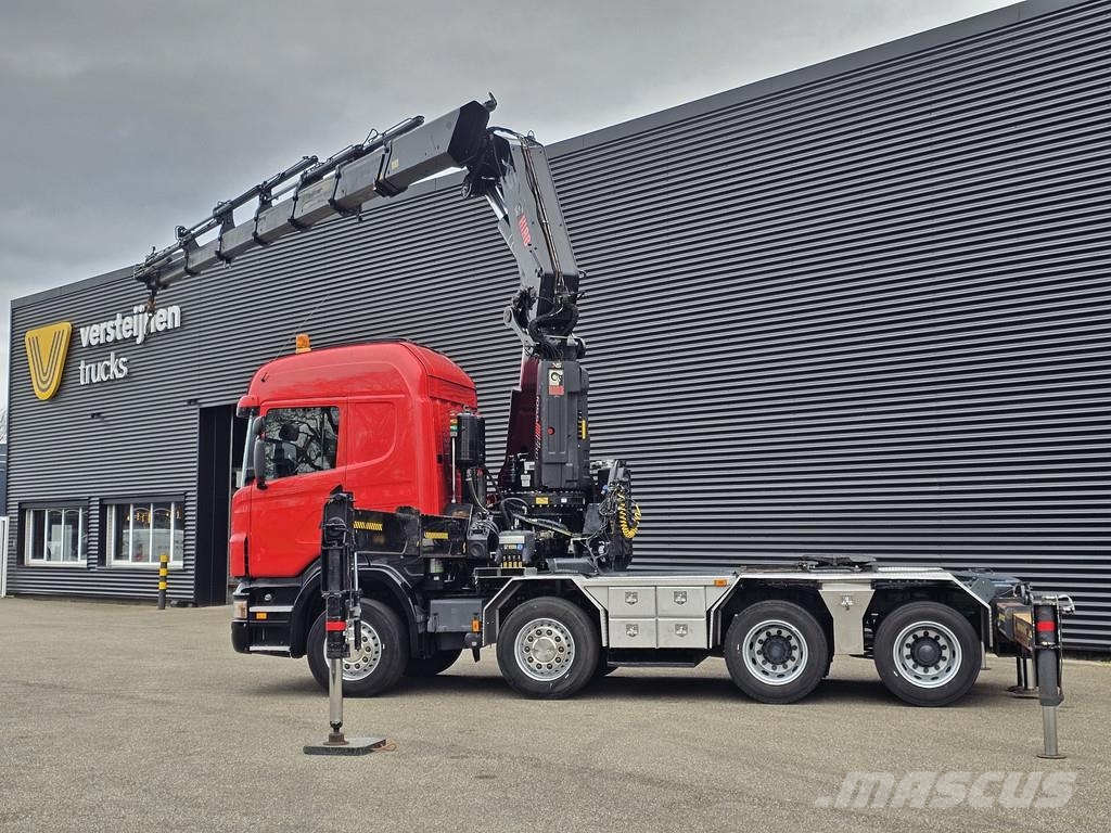 Scania R480 8x2 / HIAB 105 tm CRANE / KRAN Sattelzugmaschinen
