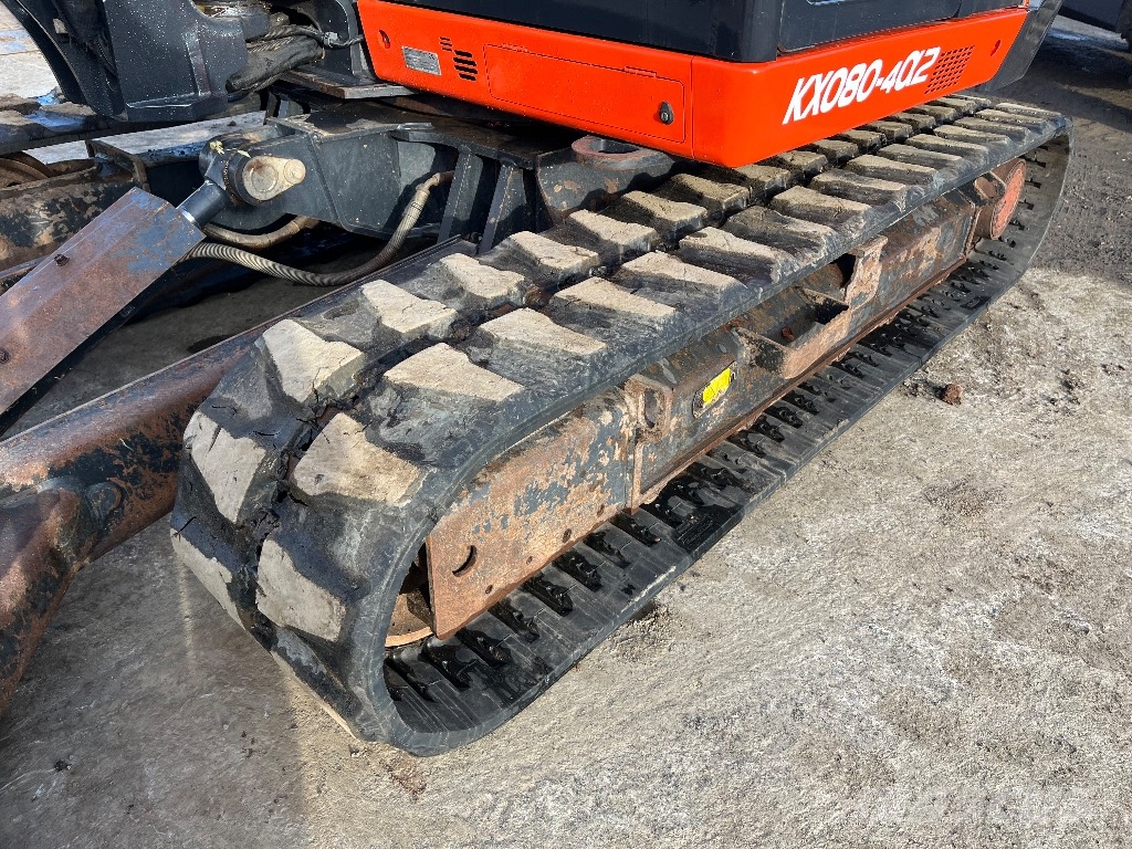Kubota KX080 Escavadoras Midi 7t - 12t