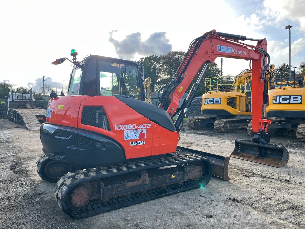 Kubota KX080 Escavadoras Midi 7t - 12t
