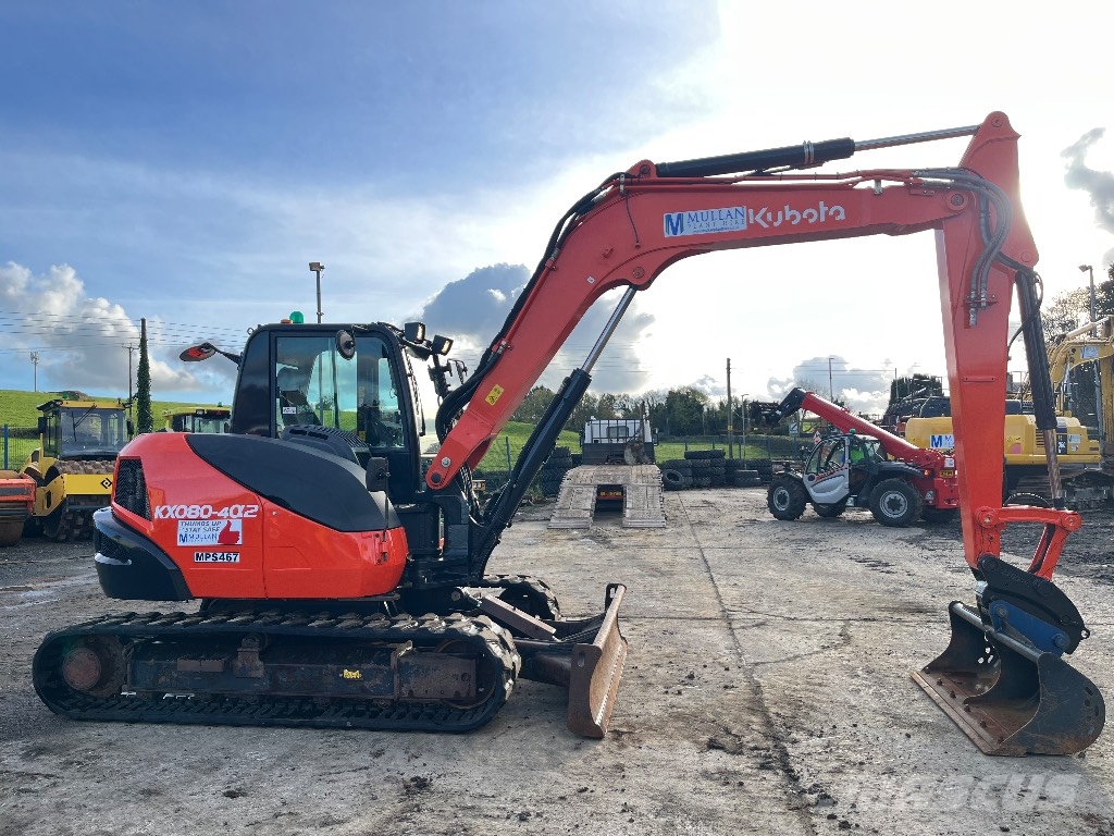 Kubota KX080 Escavadoras Midi 7t - 12t