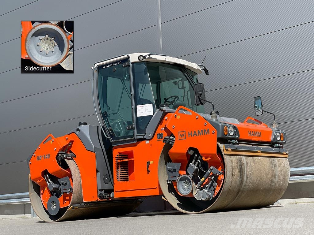 Hamm HD 140 VV مداحل ثنائية الاسطوانة