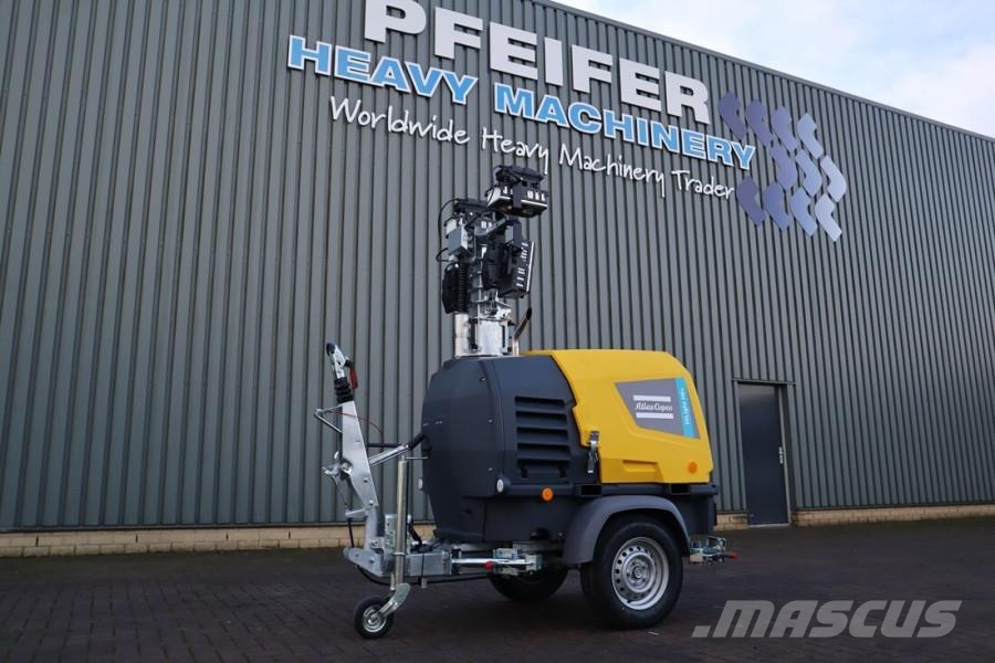 Atlas Copco Hilight H6+ Valid inspection, Max Boom Height 8m, أبراج خفيفة